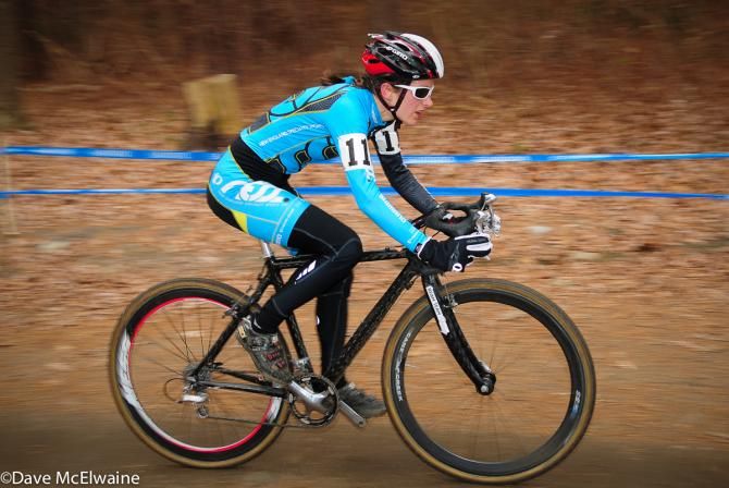 Kate Northcott (NESS Team New England) with one lap to go
