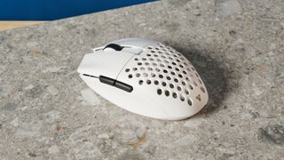 Photograph of the Fantech Aria XD7 wireless gaming mouse