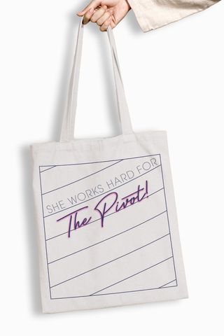 She Pivots x Social Goods tote bag