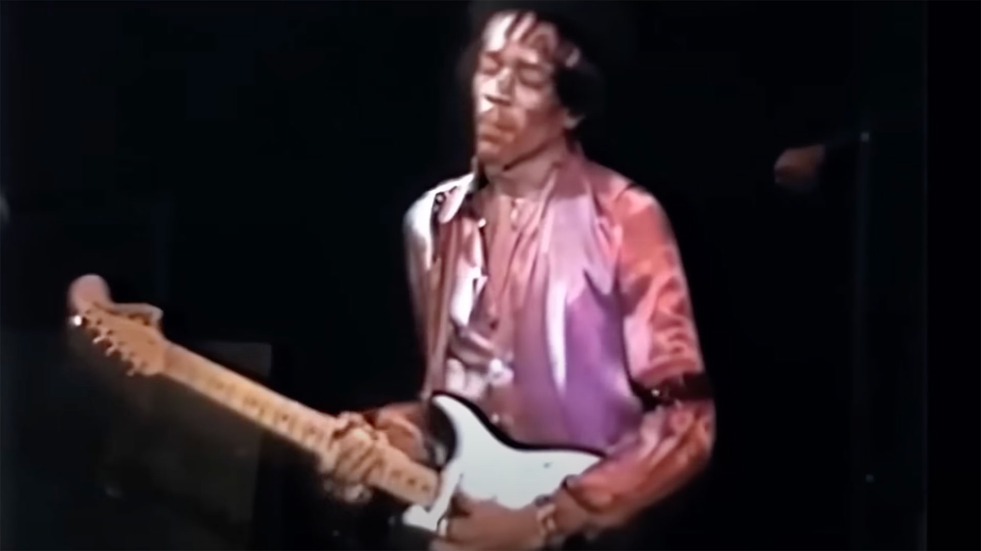 New colorized footage of Jimi Hendrix's Machine Gun emerges