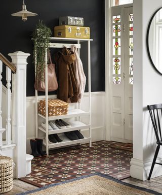 Hallway storage idea by Habitat