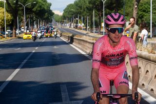 Overall Giro d'Italia winner Simon Yates (Visma-Lease a Bike) has smooth ride in Rome