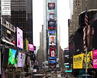 Arp 273 in Times Square