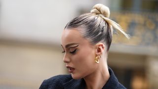 top knot hairstyle