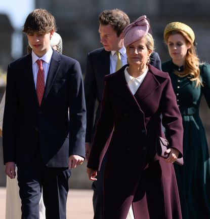 James Wessex, Sophie Wessex, Princess Beatrice and Jack Brooksbank