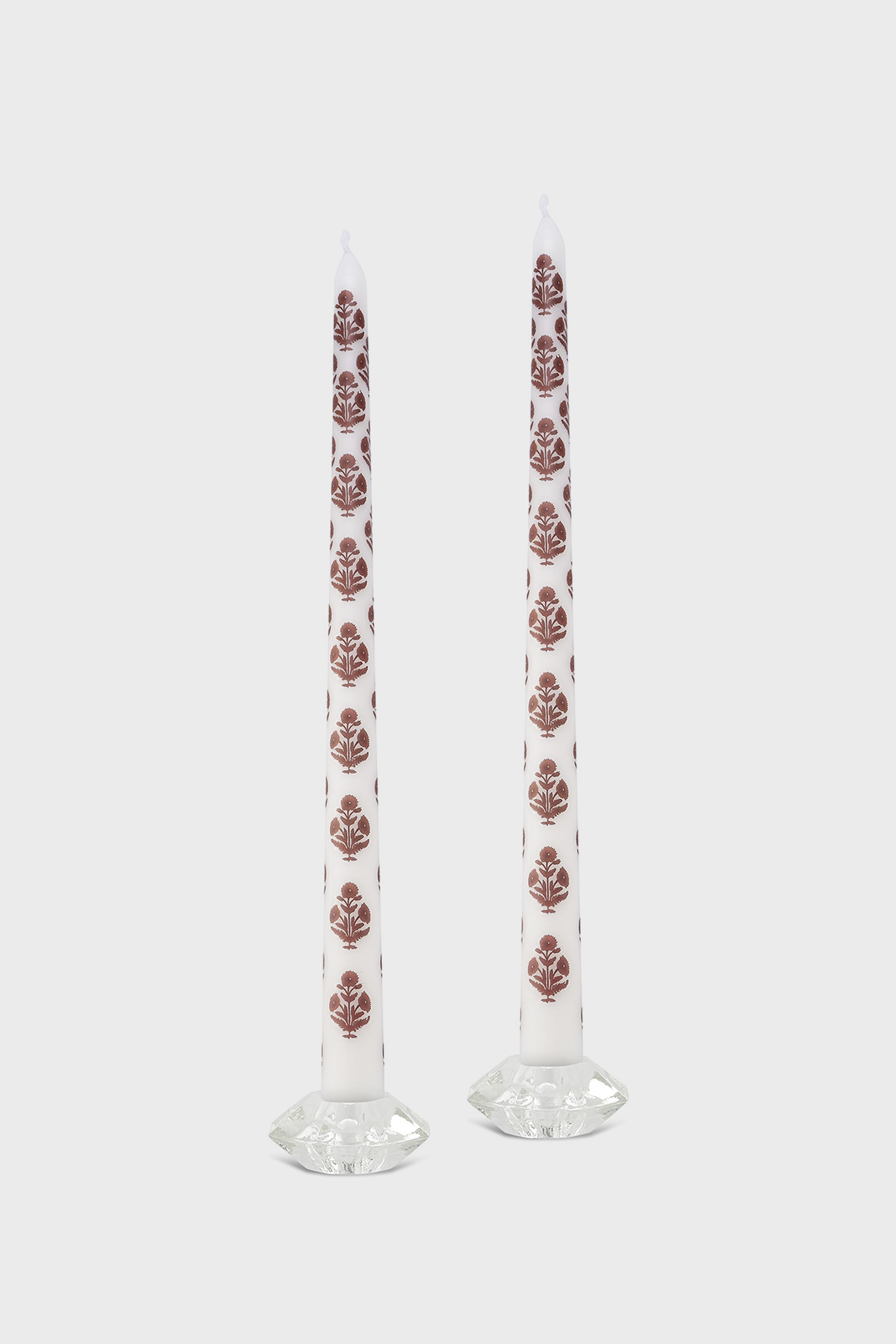 Poppy Tapers Candles (set of 2)