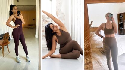 Best yoga clothes: Three women testing the kit featured in this article