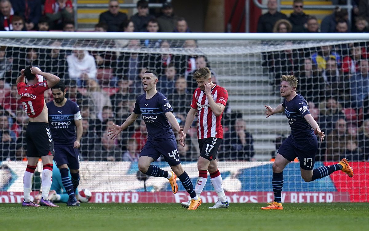 Southampton v Manchester City – Emirates FA Cup – Quarter Final – St Mary’s Stadium