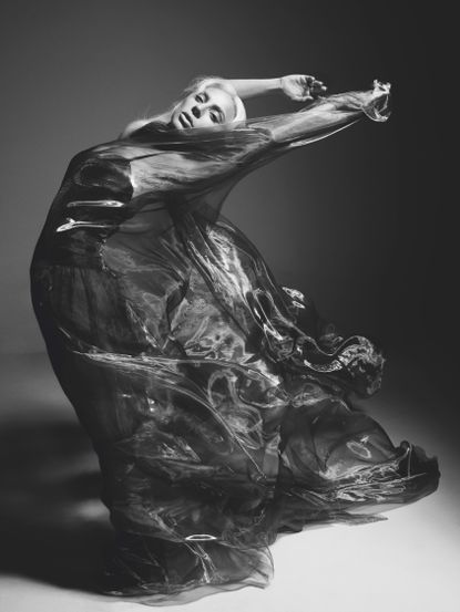 Lady Gaga dancing in campaign image for Dom Pérignon 2013 Vintage