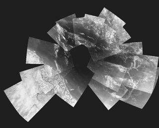 Titan Mosaic by Huygens Probe
