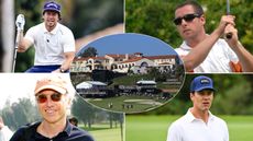 Mark Wahlberg, Adam Sander, Larry David and Tom Brady 