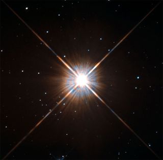 Hubble View of Proxima Centauri