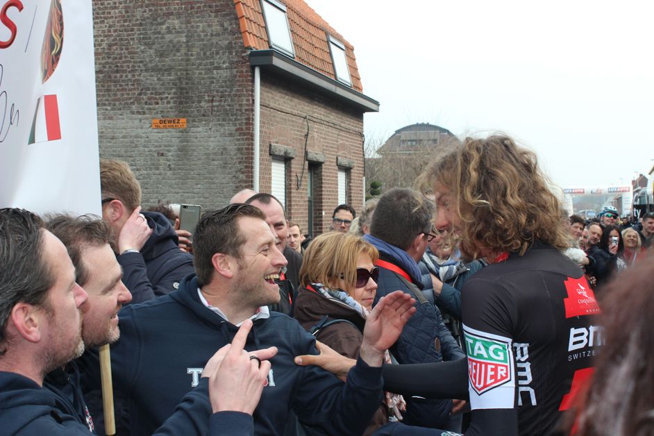 Daniel Oss meets the 'Tifossi'