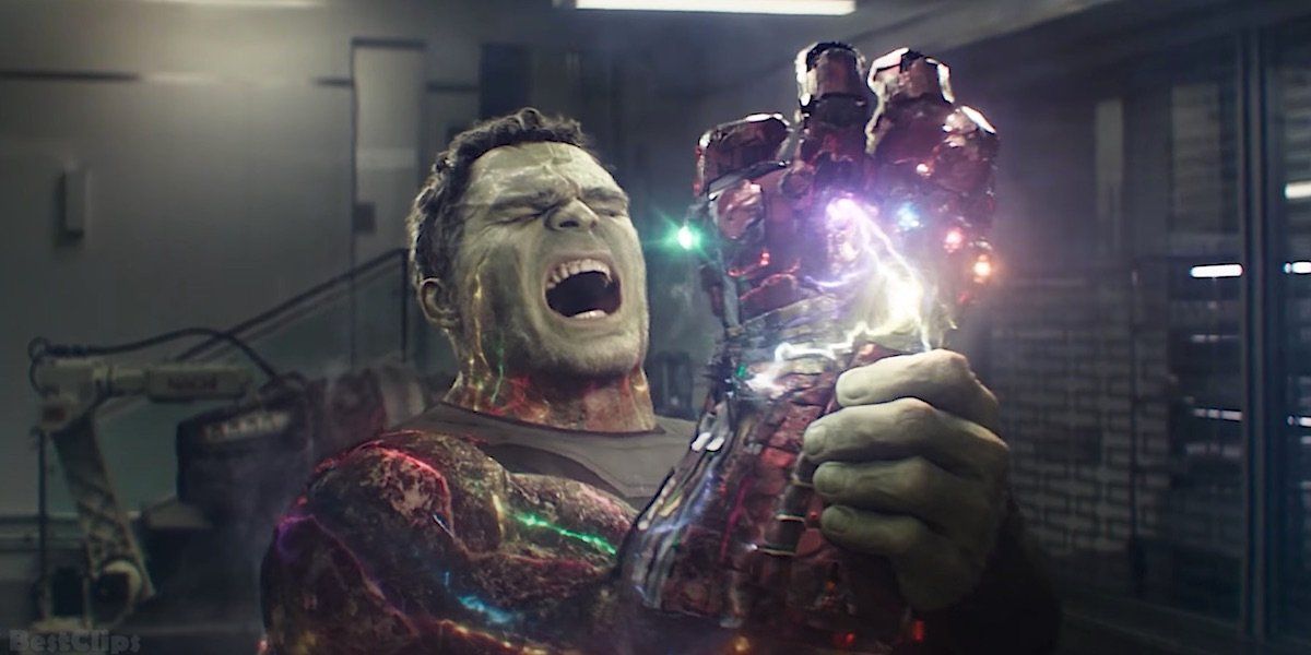 Hulk channeling Infinity Stones power in Avengers: Endgame