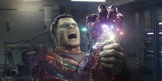 Hulk channeling Infinity Stones power in Avengers: Endgame