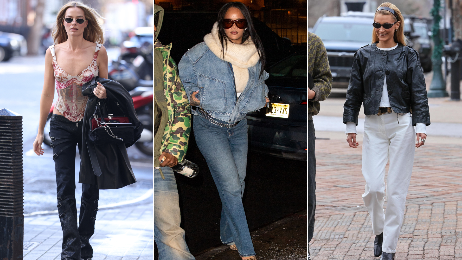 collage of celebrity jeans trends in 2026