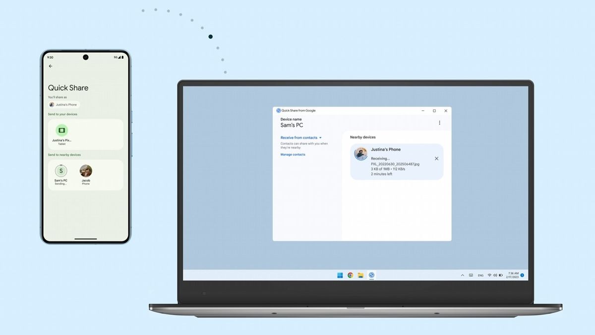 Google prepares Quick Share for ARM-supported Windows computers