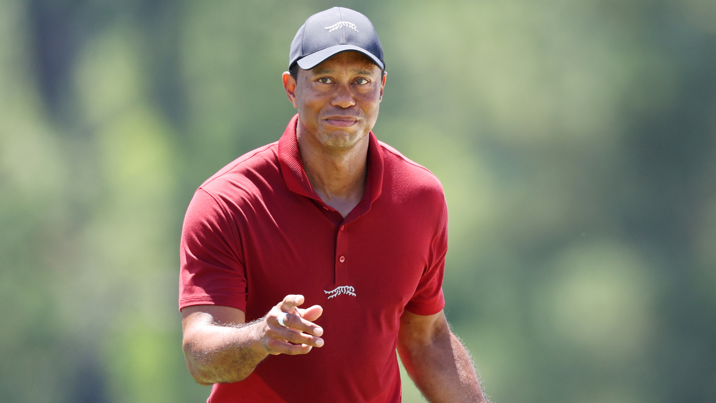 Tiger Woods at The Masters