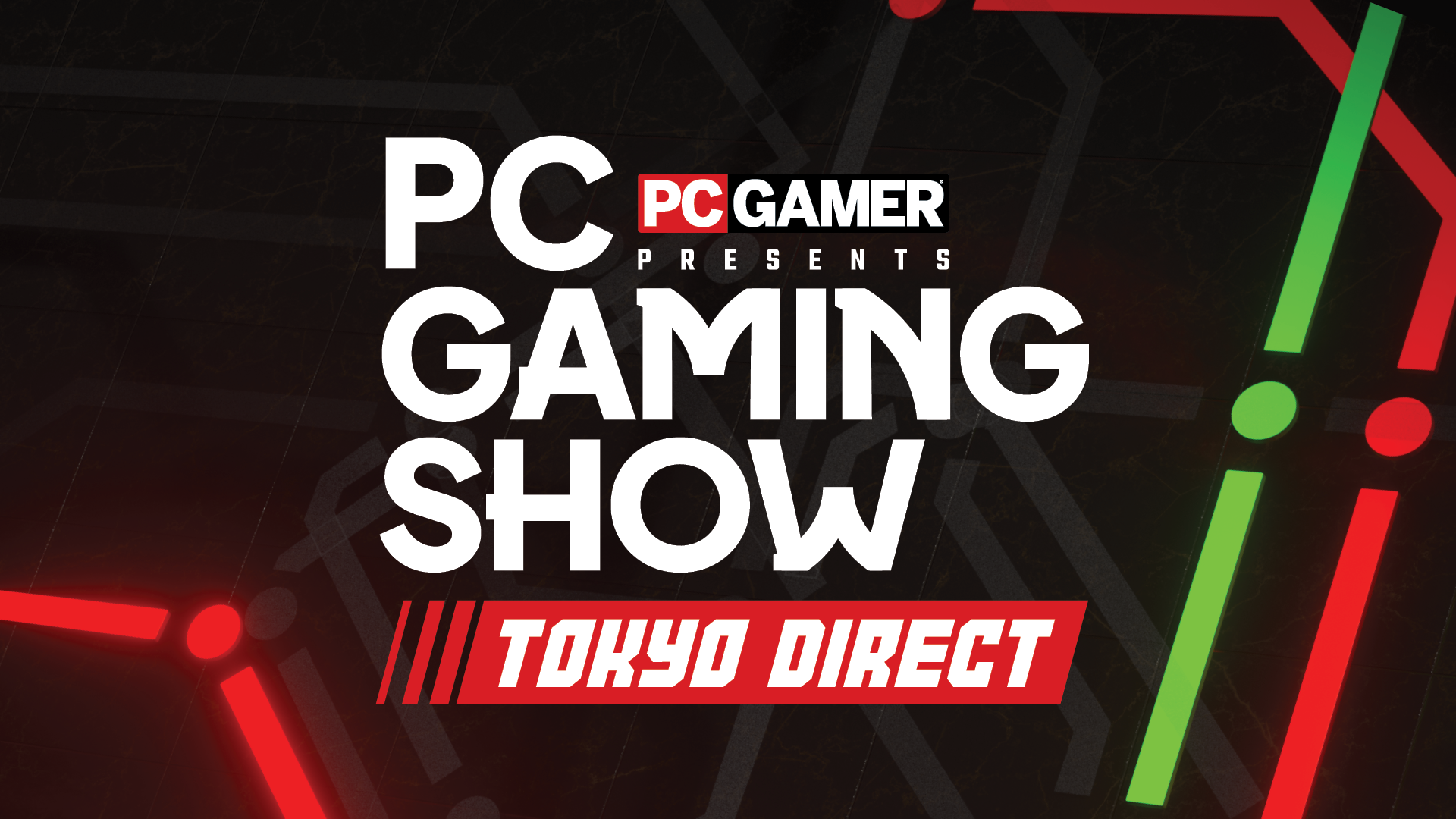 The 2026 PC Gaming Show Tokyo Direct logo on a background