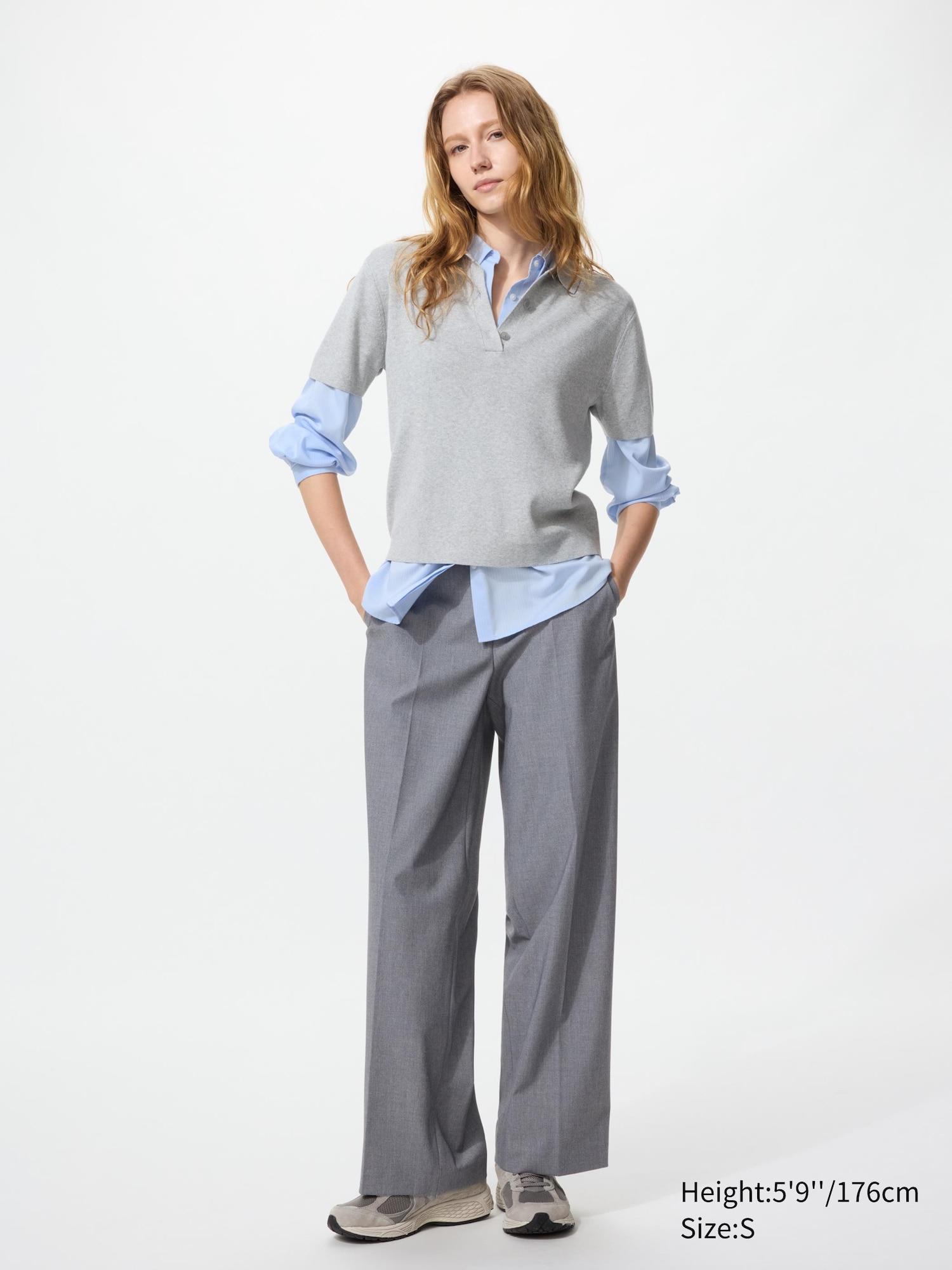 Smart Wide Trousers (longer)