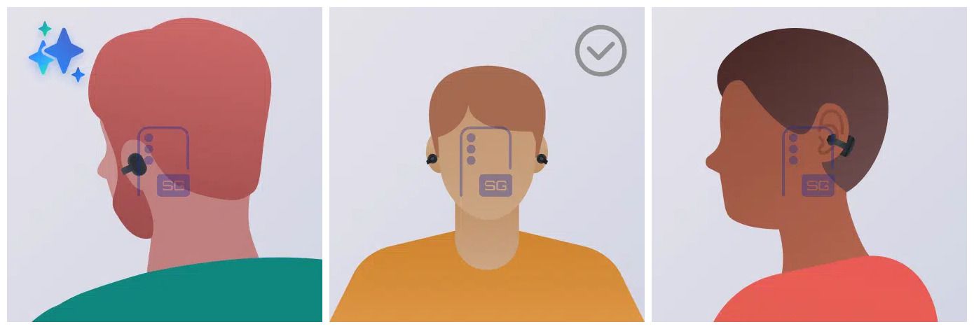 Leaked images of the Galaxy Buds On