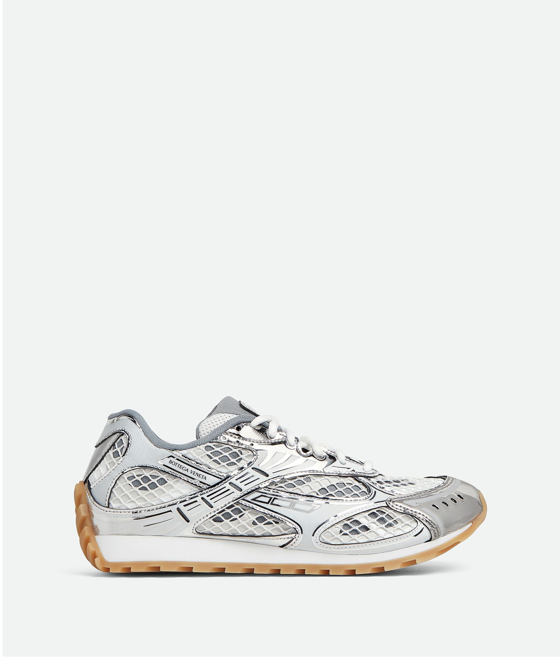 Women's Orbit Sneaker in Silver / White / Optic White Rubber