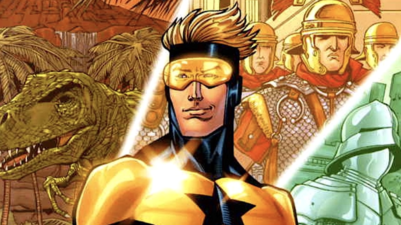 Booster Gold on cover of Issue #43