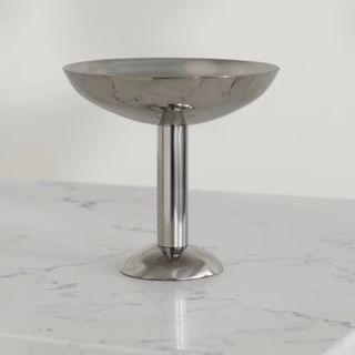 Louise Row Polished Stainless Steel Champagne Coupe