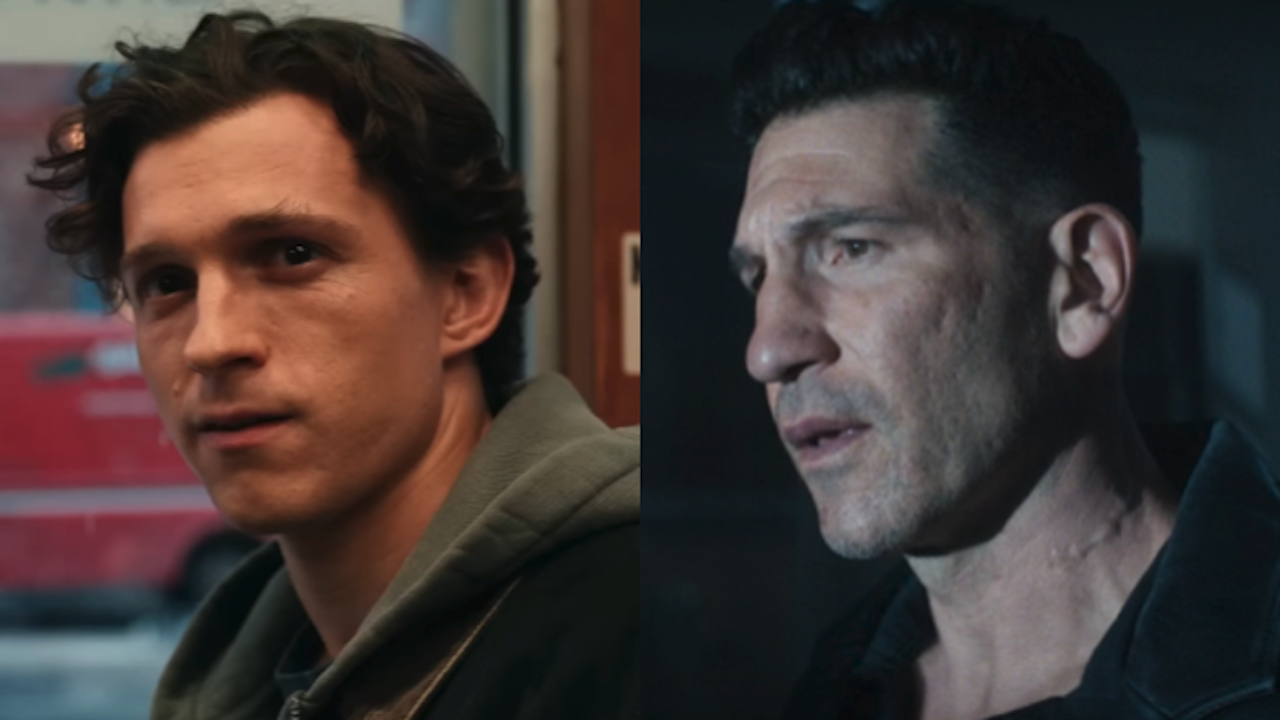 Tom Holland as Peter Parker in Spider-Man: Brand New Day and Jon Bernthal as Punisher in Daredevil: Born Again
