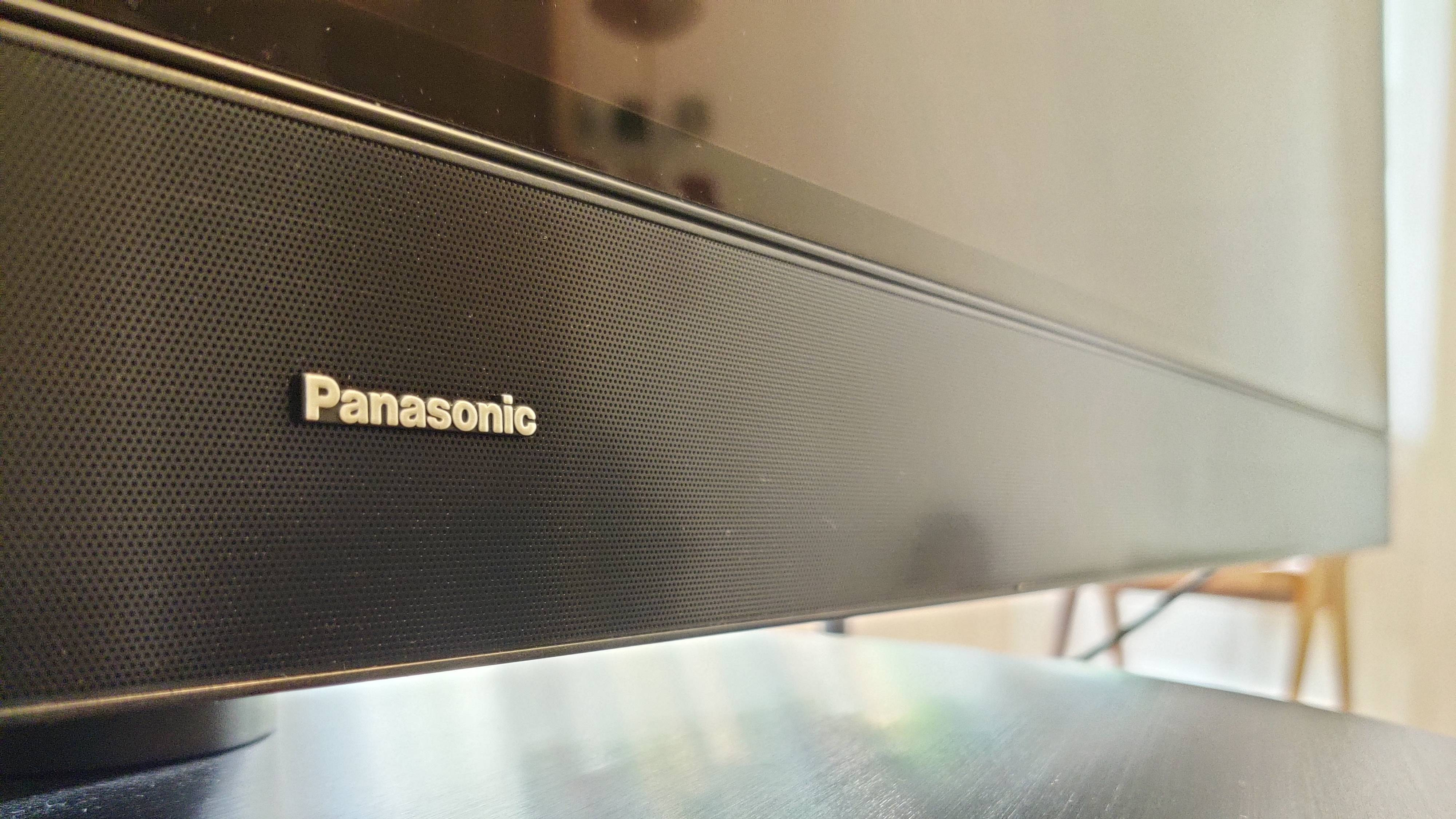 Panasonic JZ2000 OLED TV in reviewer's living room