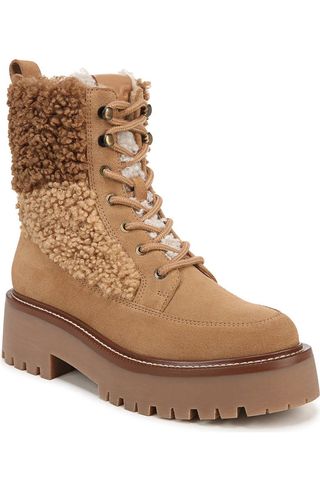 Elliott fake shearling boots