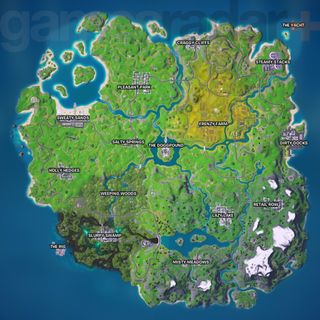 Fortnite Helicopters map in Chapter 2 Remix