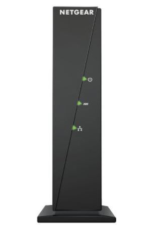 The Netgear DM200&rsquo;s front panel has three easy-to-read status icons.