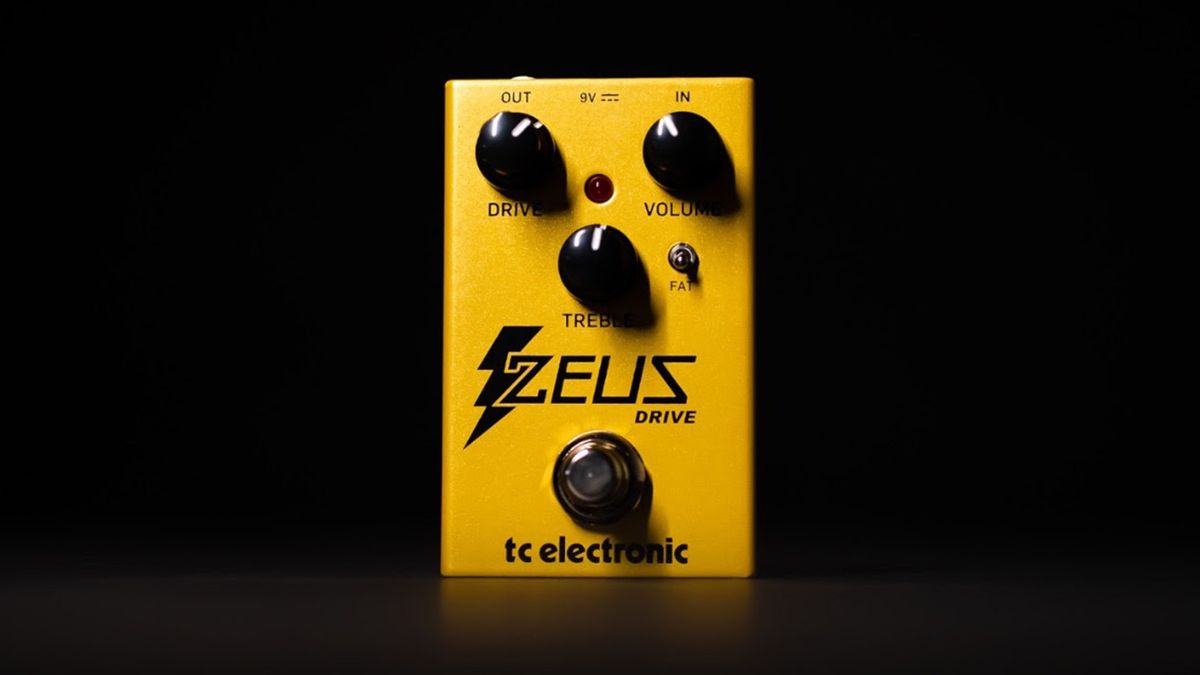 TC Electronic&#039;s new Zeus Drive pedal