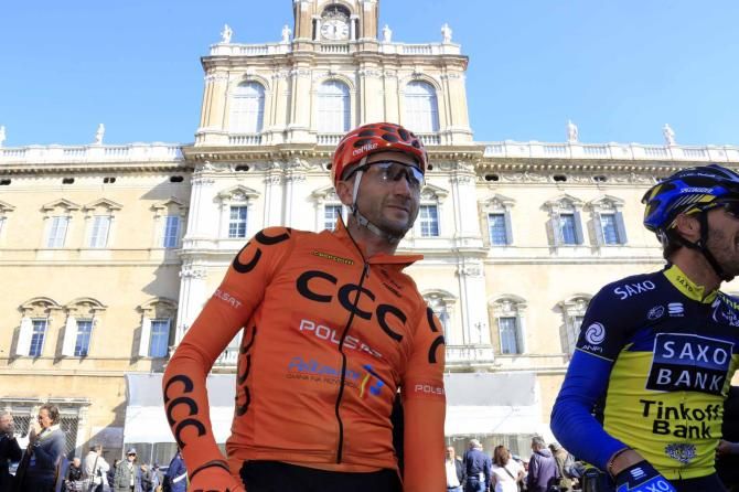 Davide Rebellin (CCC Polsat) before the Giro dell'Emilia.