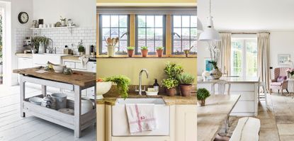 White kitchen, minimalist kitchen, fruit bowl, orange bowl