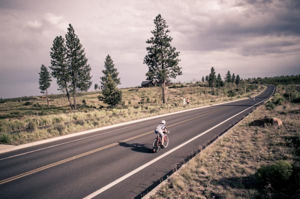 A little bit of clouds start to roll in during the women's race.