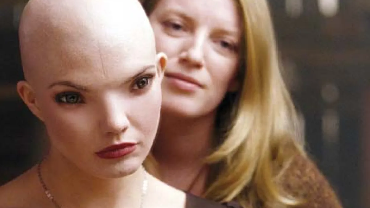 A still from the sci-fi movie Splice