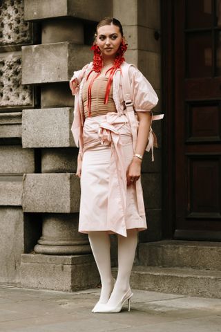 London Fashion Week street style