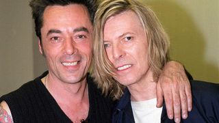 2000, David Bowie With Earl Slick At The Bbc