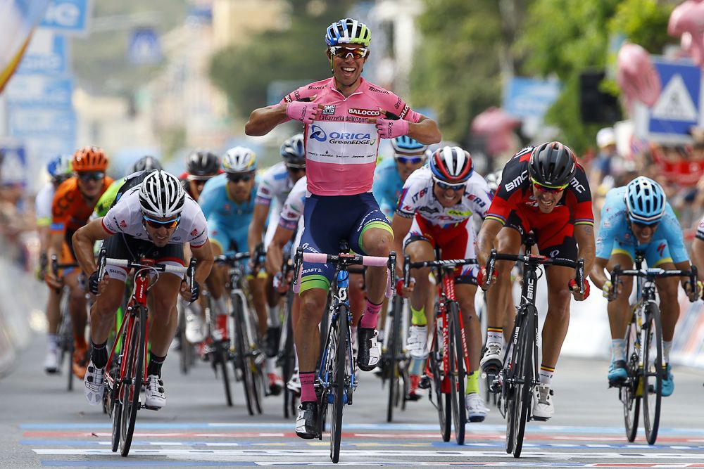 Michael Matthews wins stage 3 of the 2015 Giro.