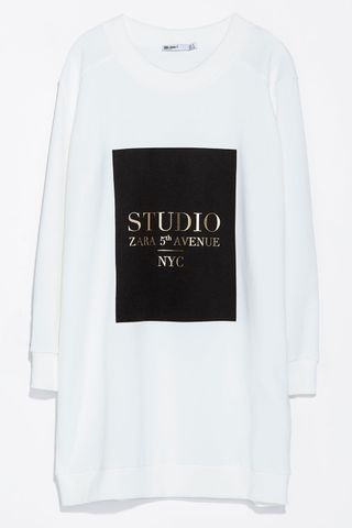 Zara Plush Sweatshirt, £25.99