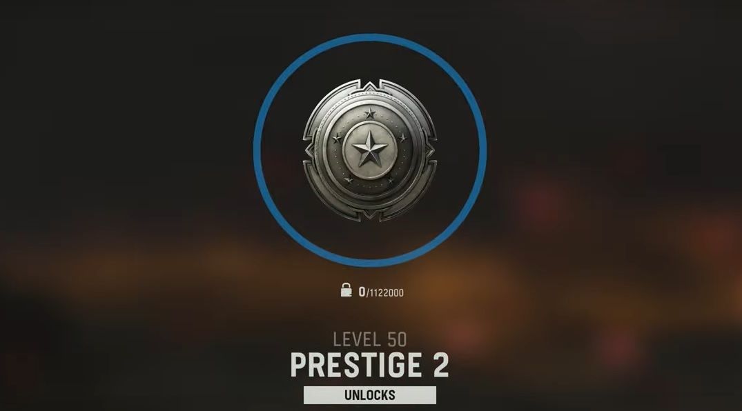 Call of Duty: Vanguard Prestige rank