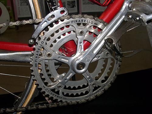 The first modern triple chainring