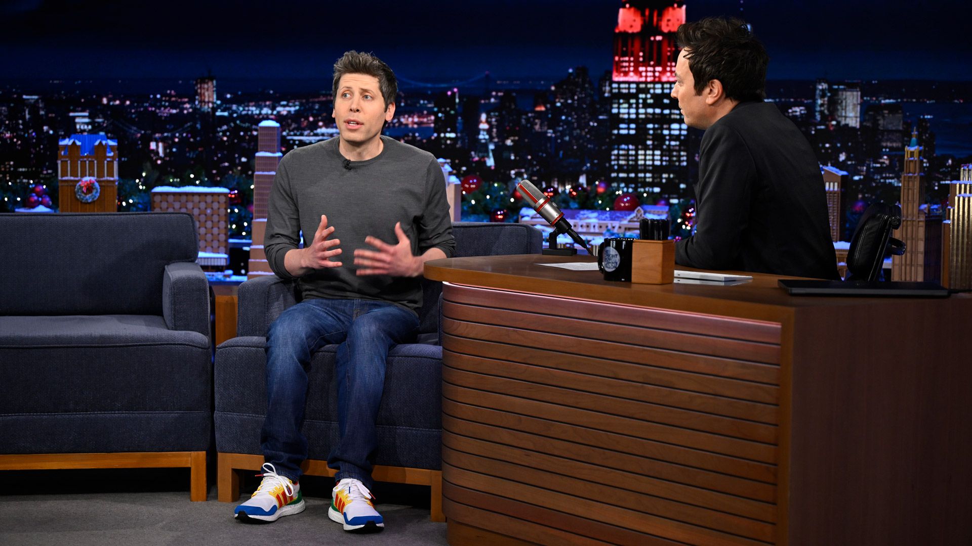 Sam Altman tells Jimmy Fallon that AI is the