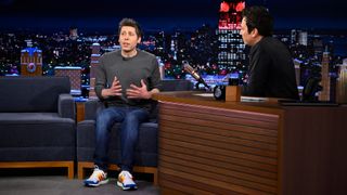 Sam Altman and Jimmy Fallon