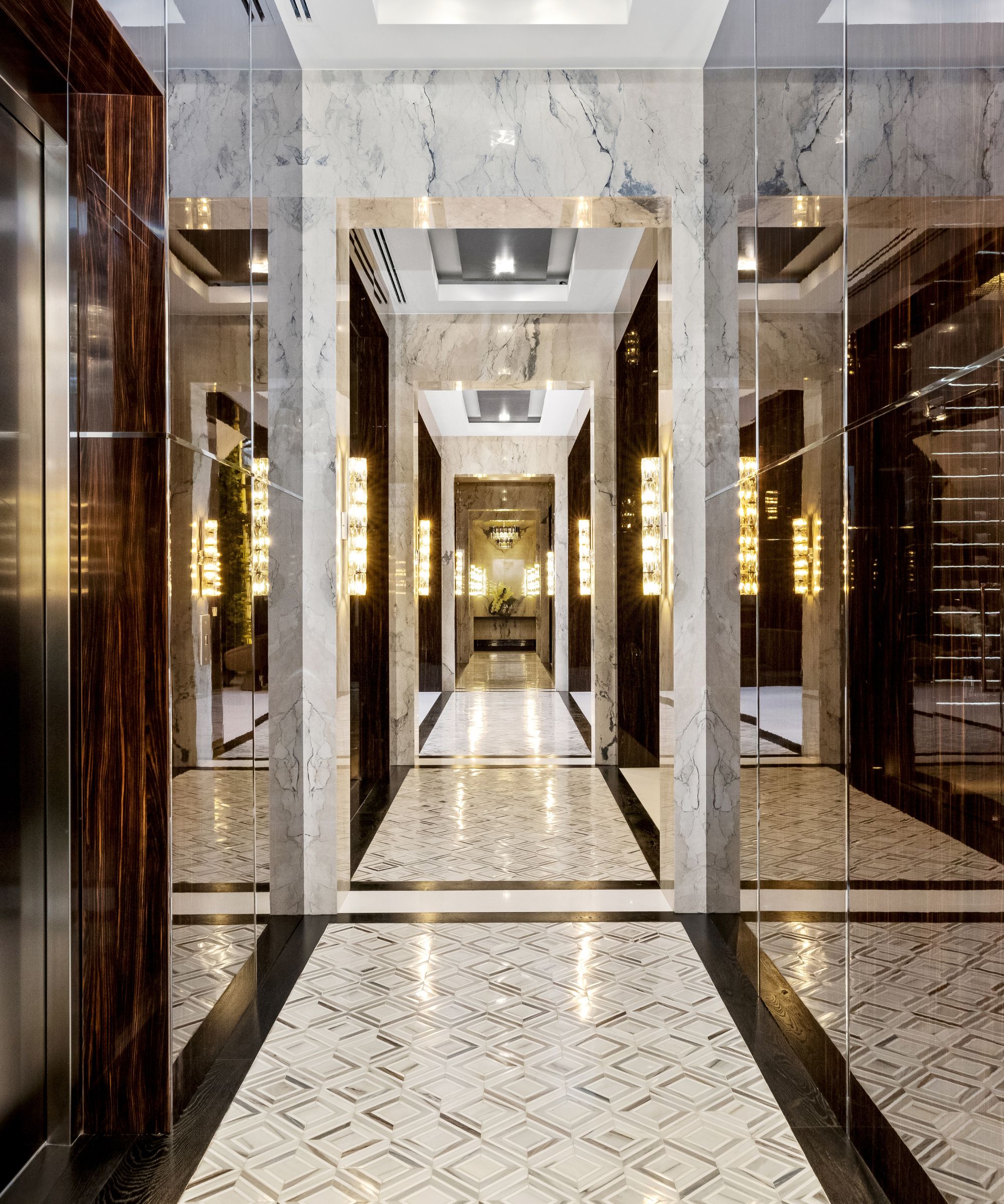 Mark Wahlberg's hallway