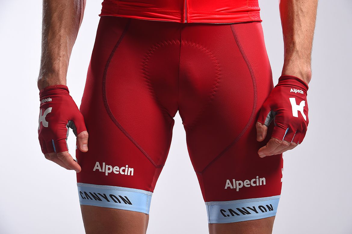 The 2017 Katusha-Alpecin shorts