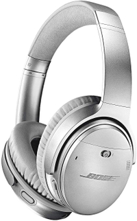 Bose QuietComfort 35 II Wireless Bluetooth Noise-Cancelling Headphones w/ Alexa Voice Control (Silver)