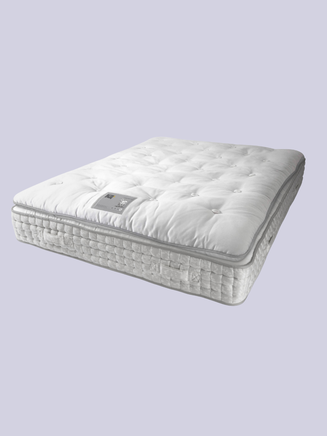 An organic king-size natural mattress from Button &amp;amp; Sprung
